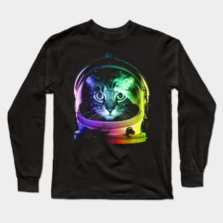 Space cat Long Sleeve T-Shirt